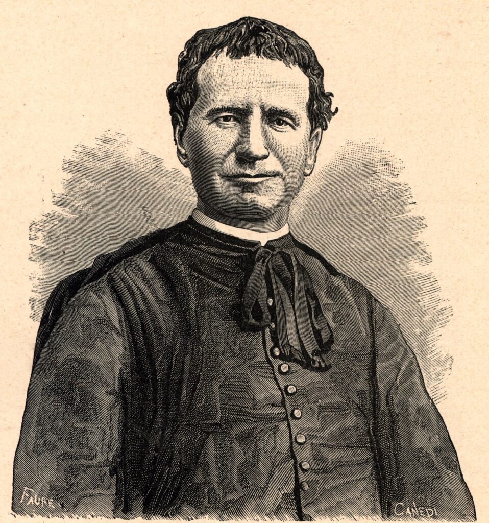 Imagen de dominio público – San Juan Bosco (†1888)